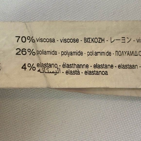 Zara Basic Black Sheath Dress Mock Neck 3/4 Sleeve Size USA L - Picture 10 of 11